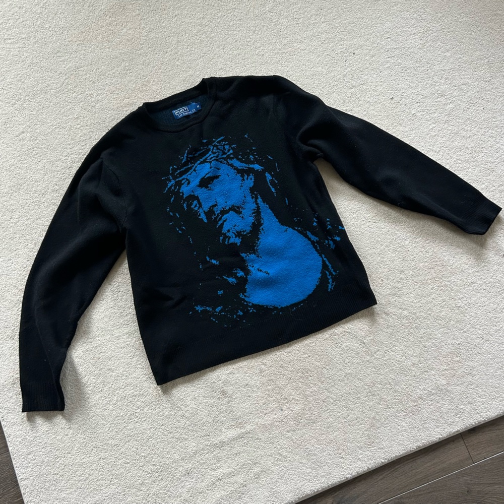 FUCT JESUS CHRIST KNIT SWEATER